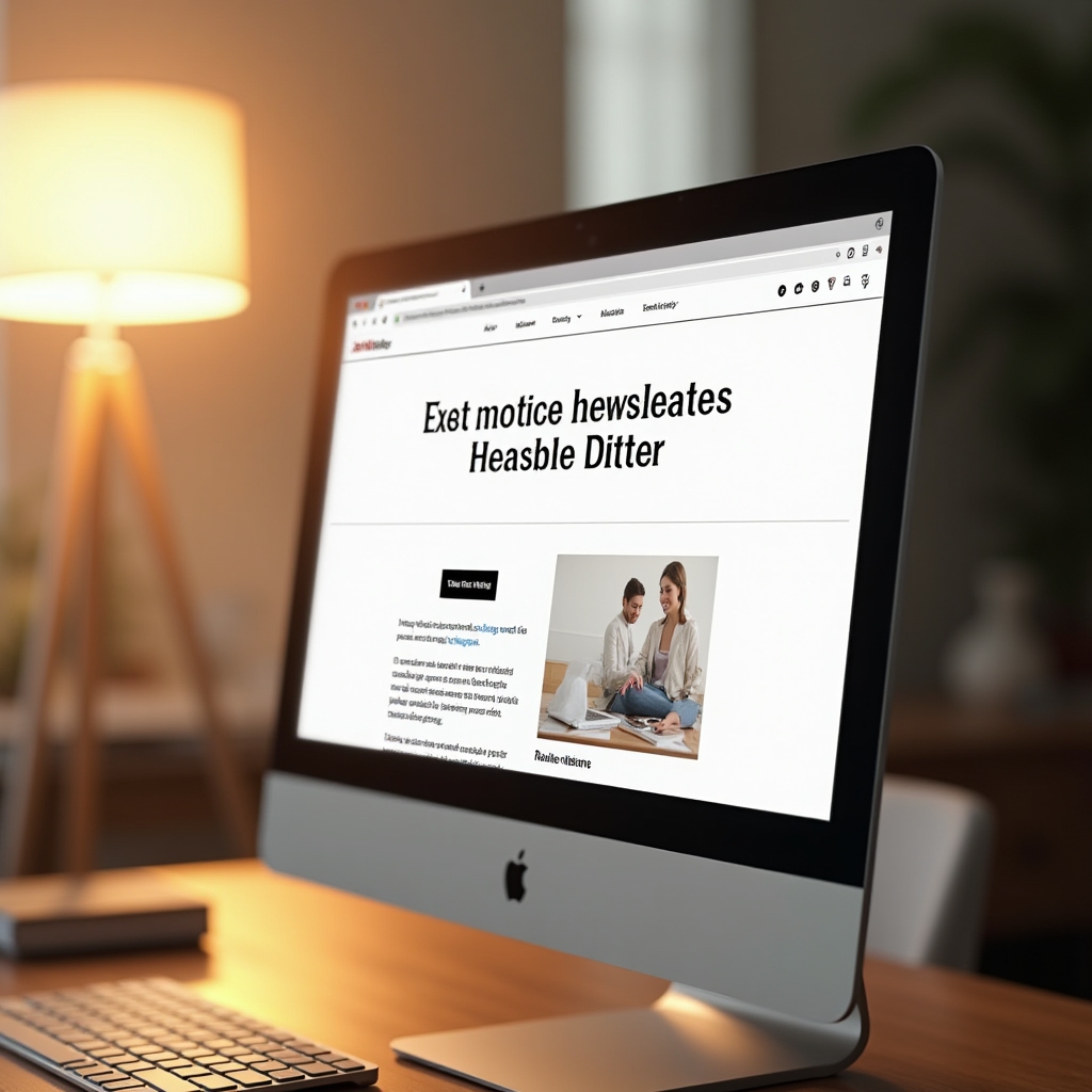 Refined newsletter email layout with clear visual hierarchy